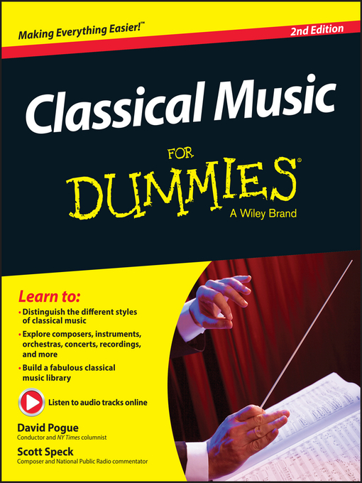 Title details for Classical Music for Dummies by David Pogue - Available